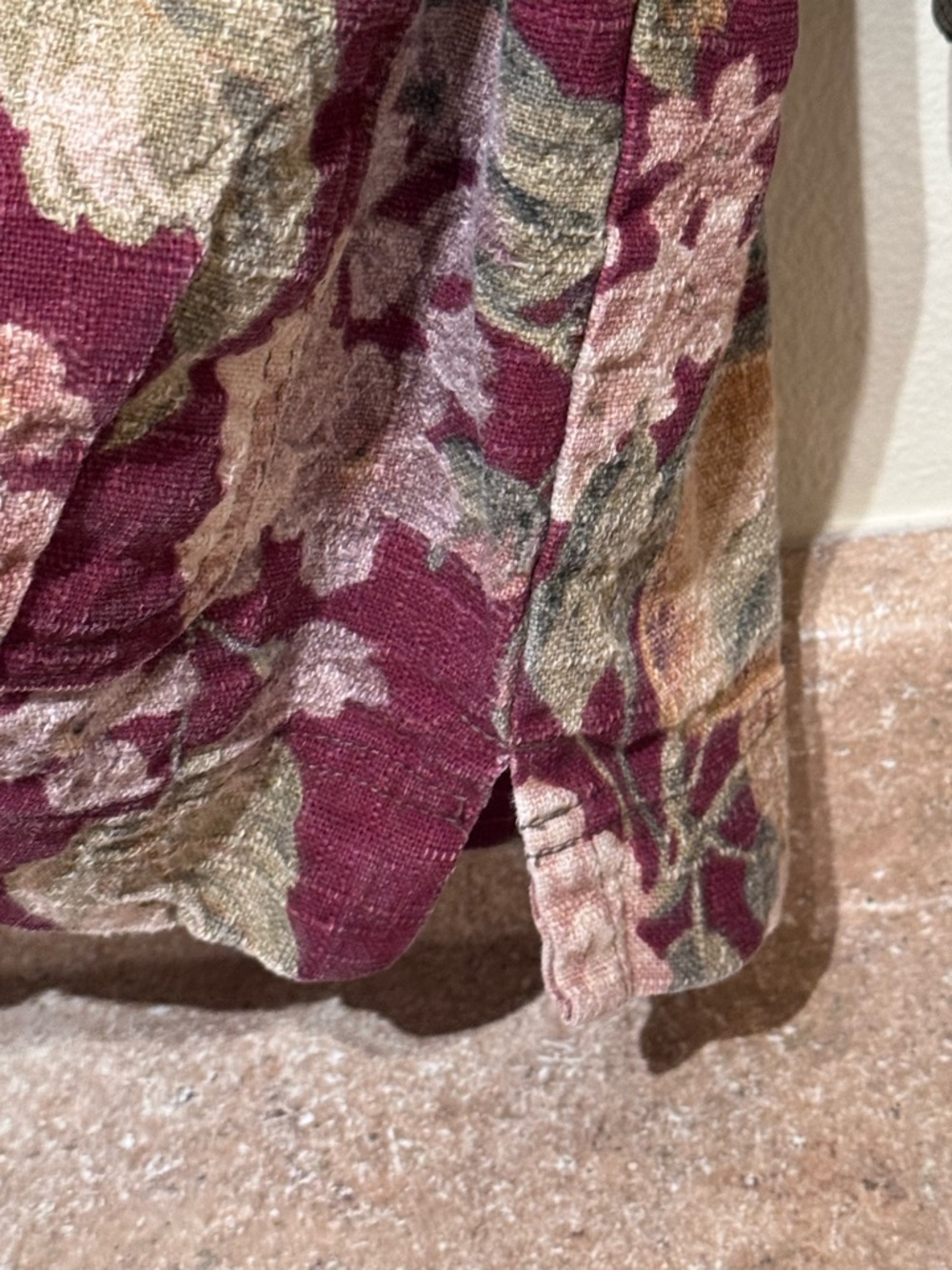 Vintage SMITH & HAWKEN Floral Print Barn / Chore Jacket - Women’s “M” - Picture 10 of 12
